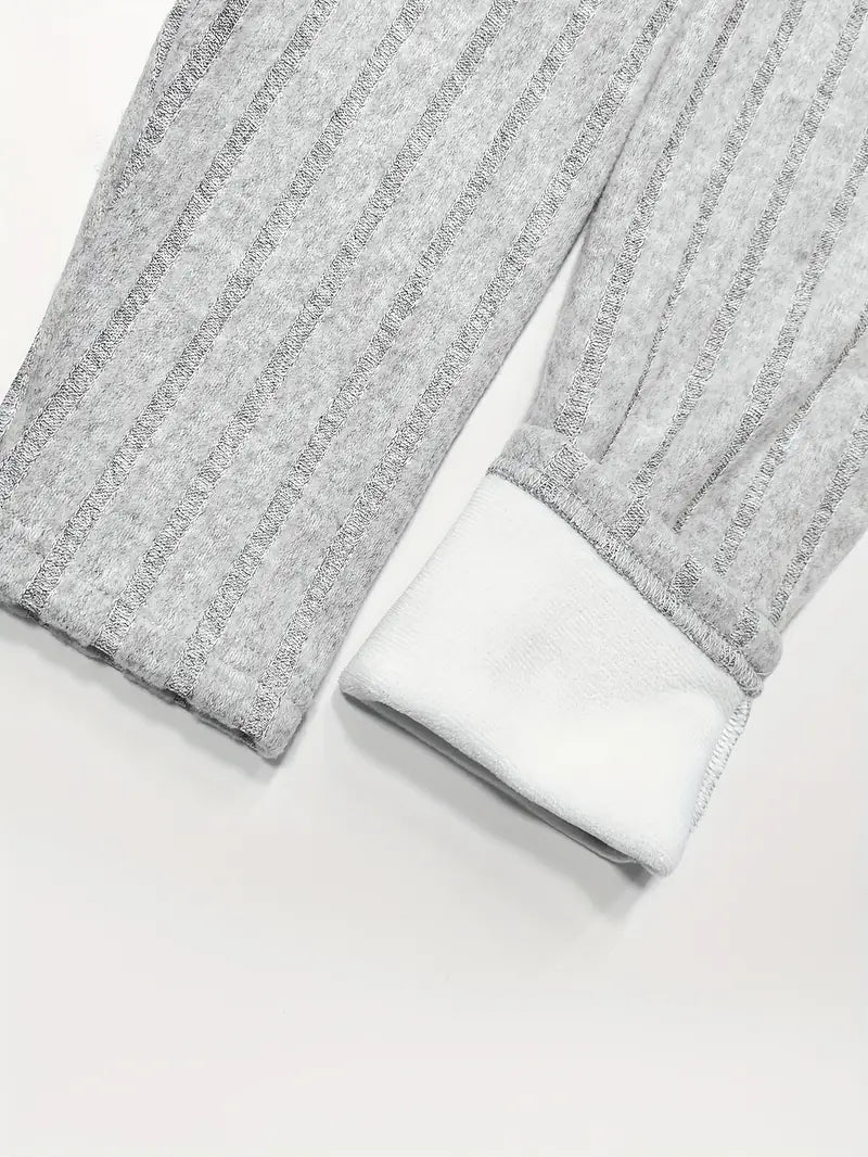 WW | Gestrickte Leggings mit Fleecefutter