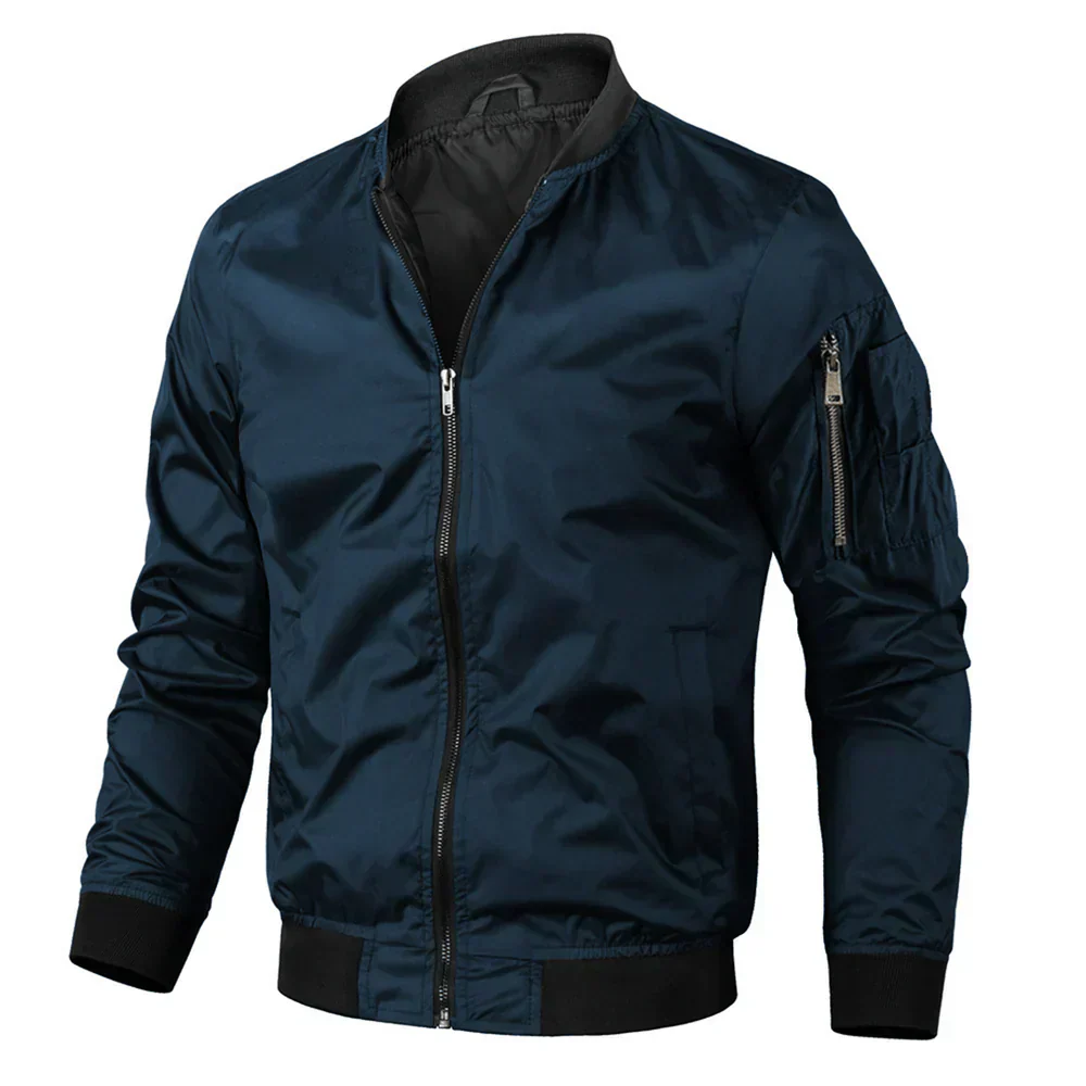 WW | Herren Freizeit Zip Bomberjacke