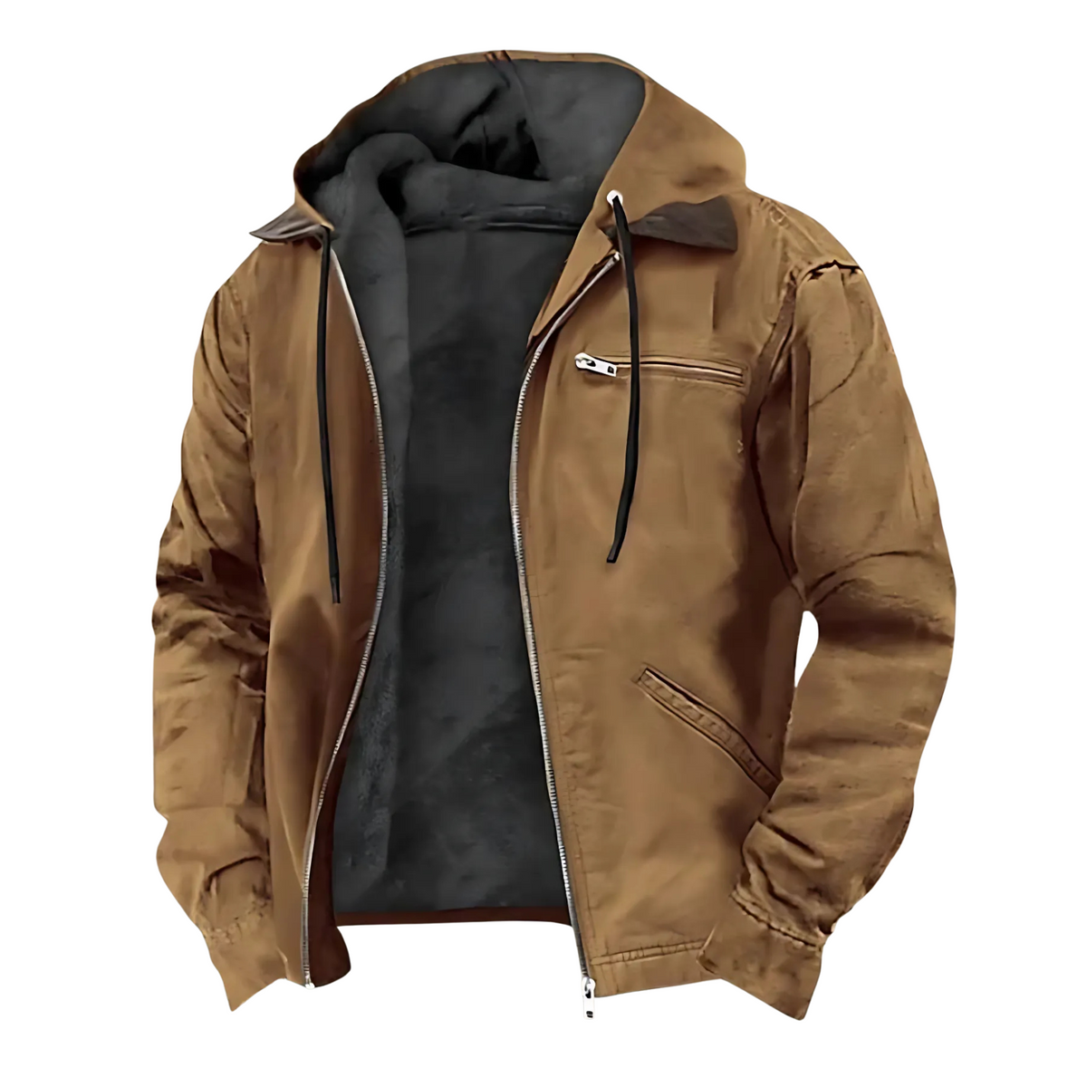 Olek Elegante Herbstjacke - Braun