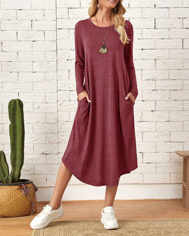 W&W - Long-sleeved loose dress