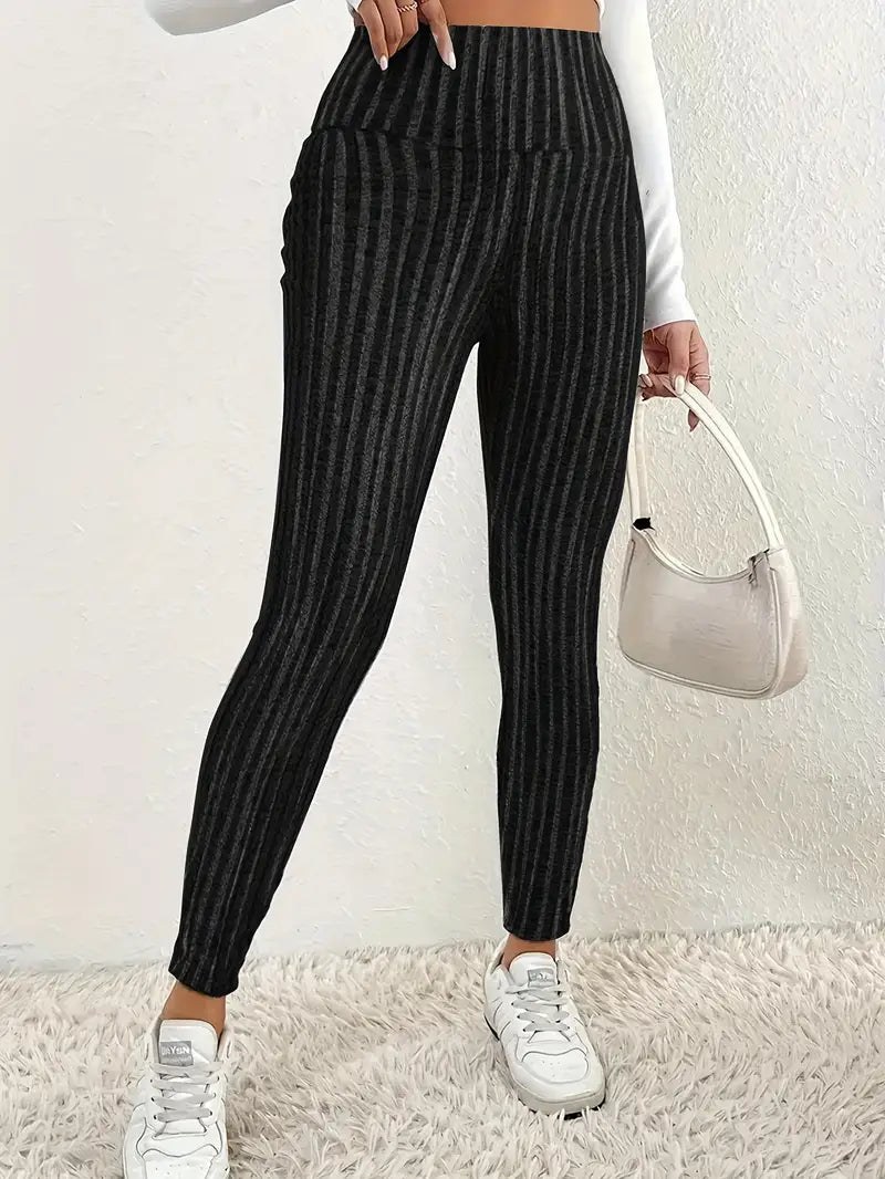 WW | Gestrickte Leggings mit Fleecefutter