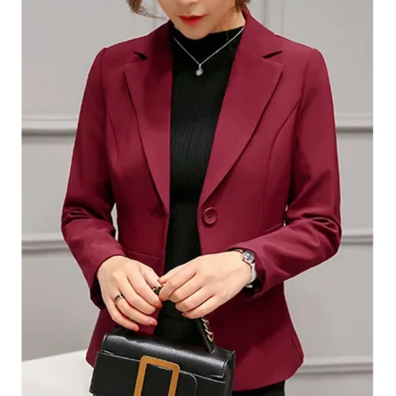 WW | Blazer Tailored Fit Structured Silhouette One Button Formal