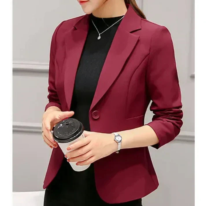 WW | Blazer Tailored Fit Structured Silhouette One Button Formal