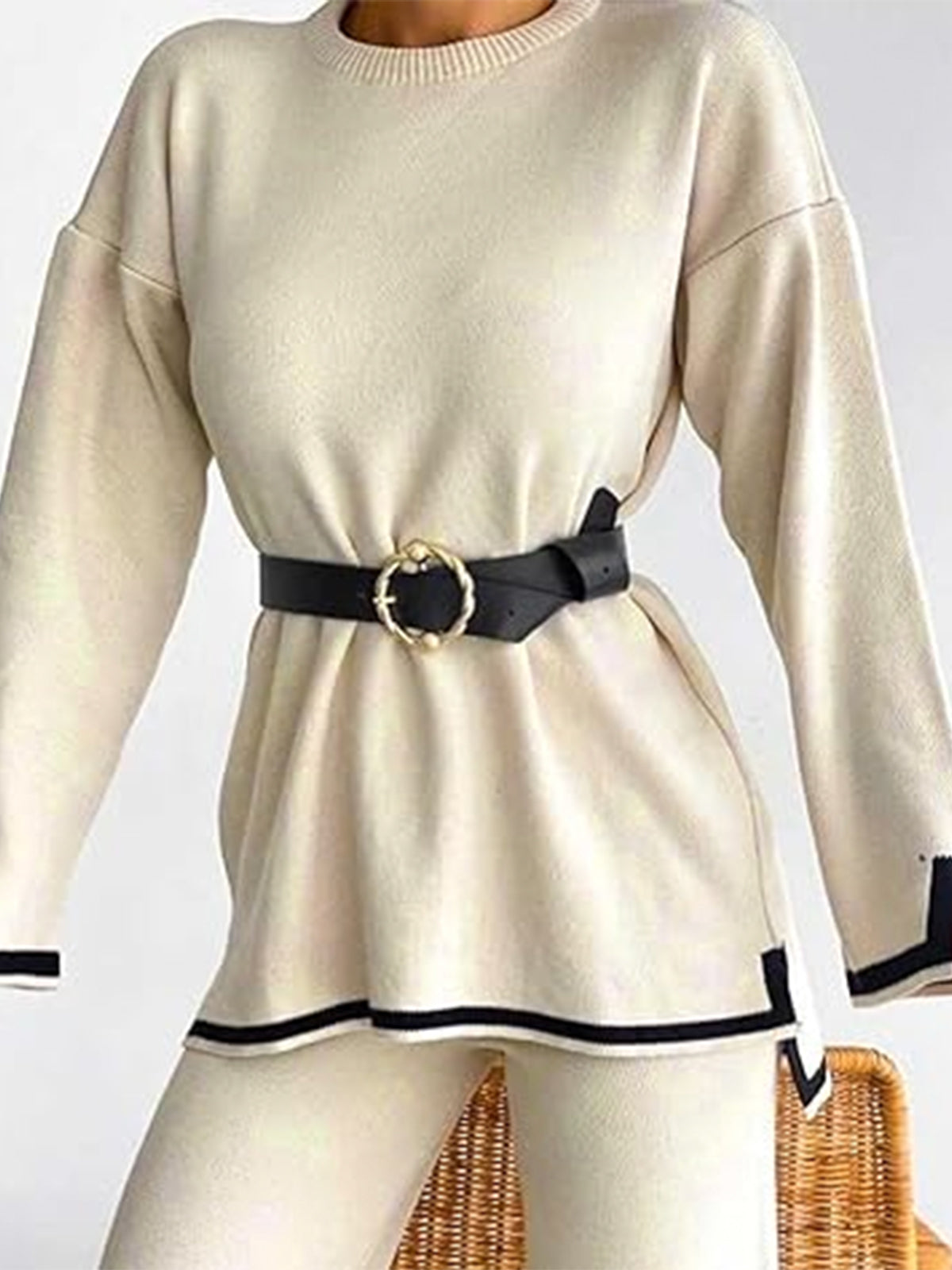 WW Elastic Knit Lounge Set