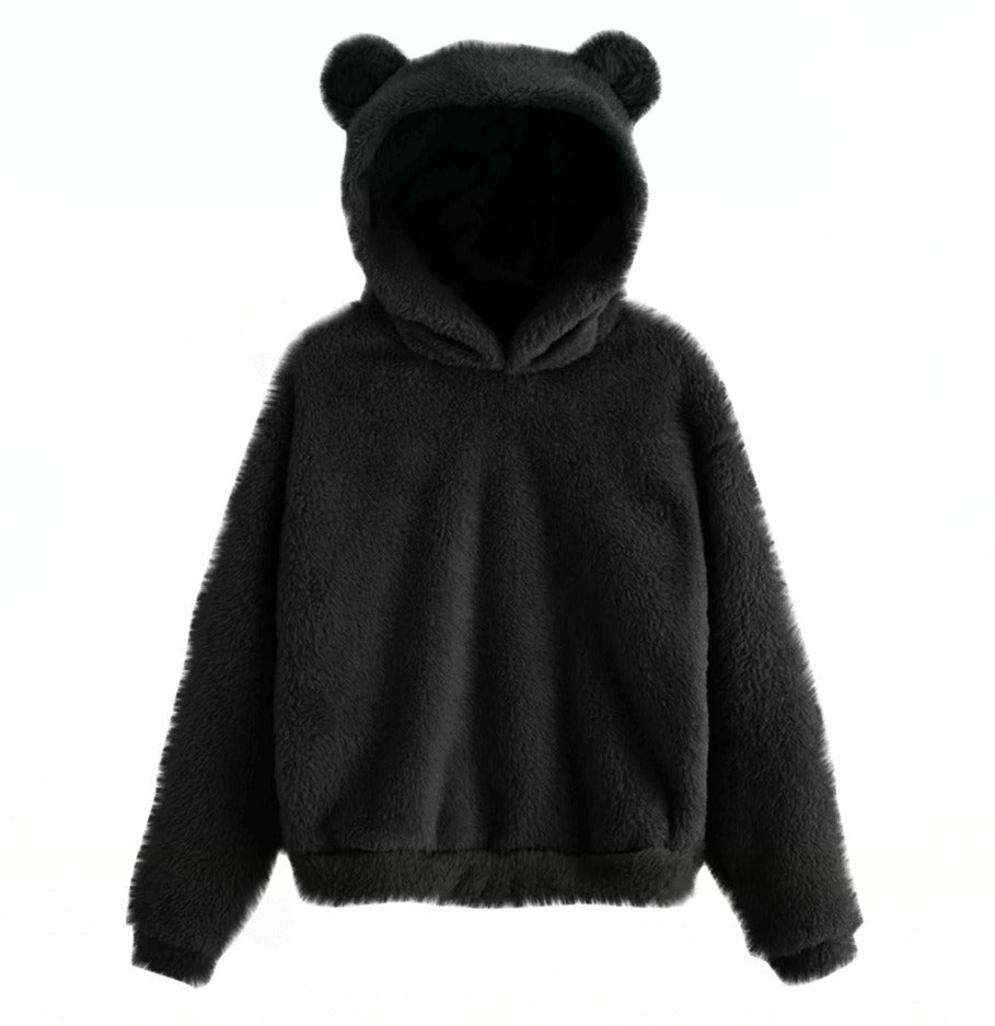 WW | Warmer Kapuzenpullover Mit Ohren