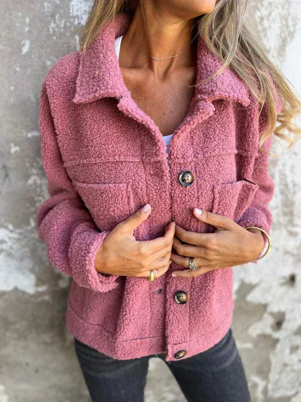 WW | Short jacket with wool flaps