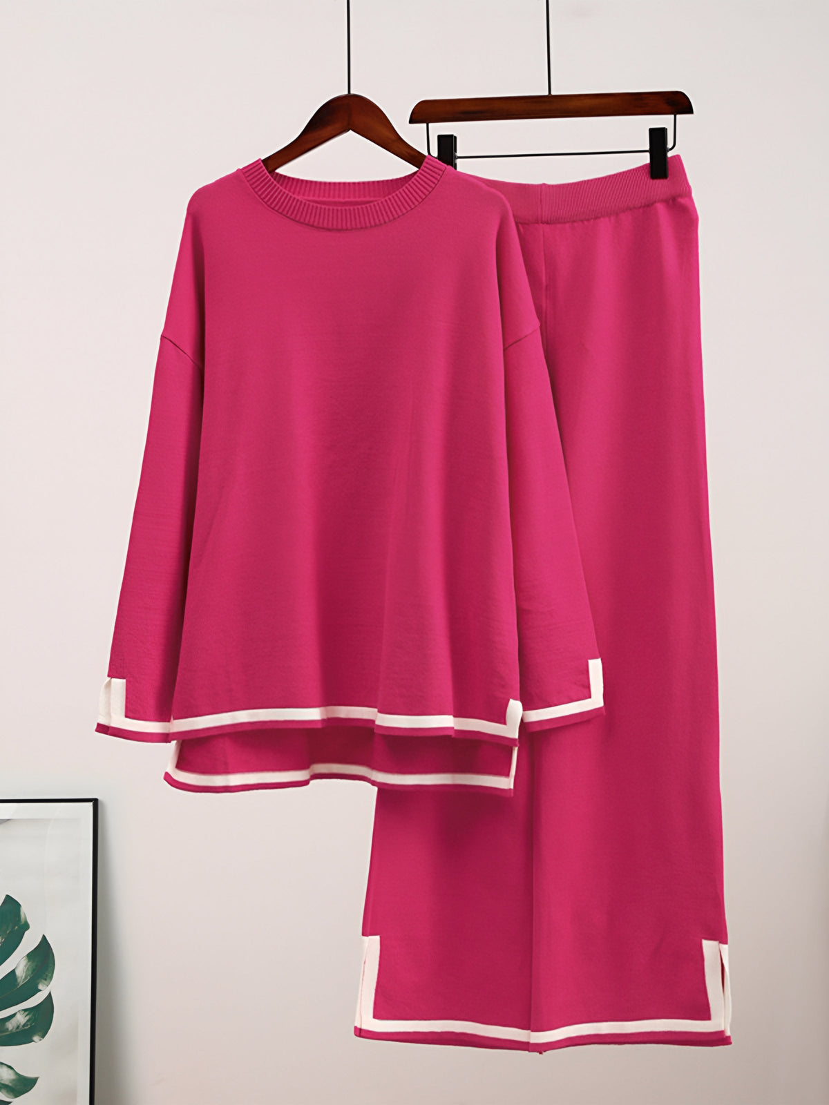 WW Elastic Knit Lounge Set