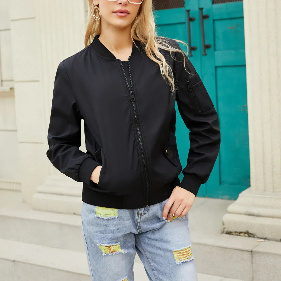 WW | jacket | lässige bomberjacke für frauen