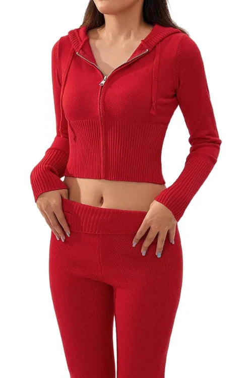 Battie™ - Knitted Tracksuit Set