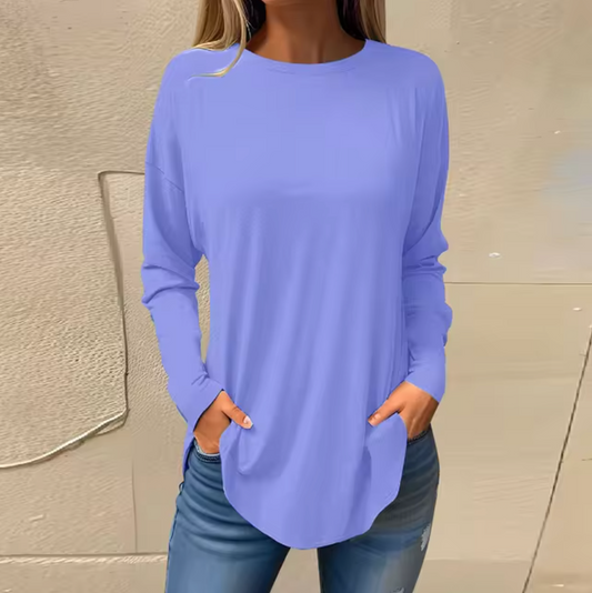 WW - Rundhals-Pullover aus Baumwolle