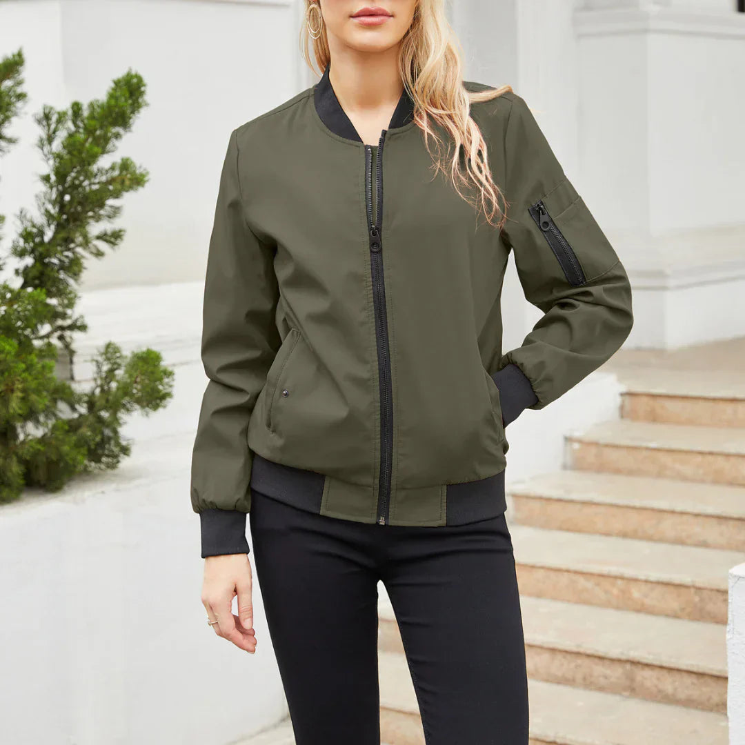 WW | jacket | lässige bomberjacke für frauen