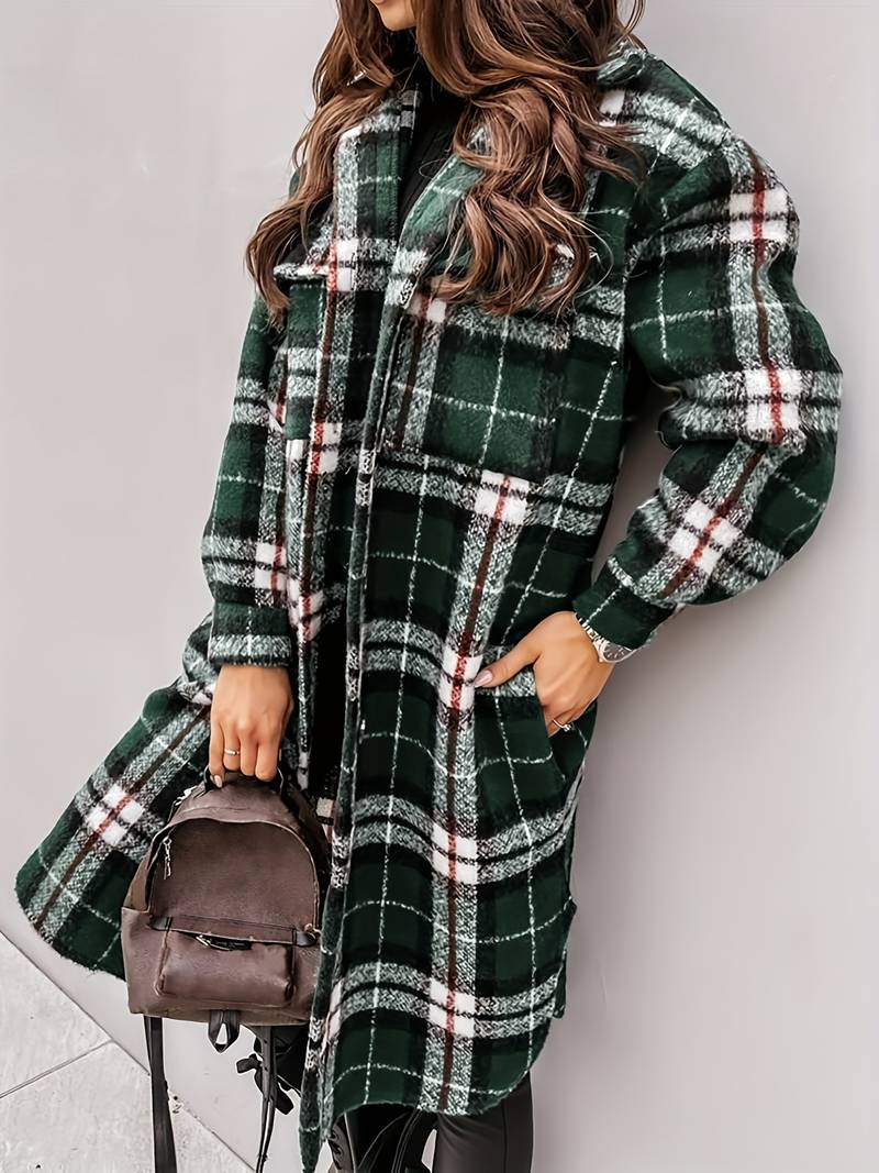 WW | Wool plaid coat