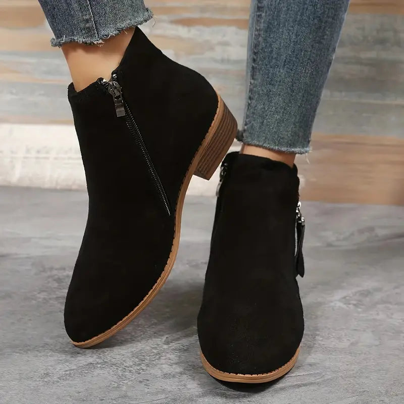 WW | Stylische Vegan Leder Stiefeletten
