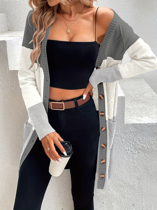 WW | Versatile Cardigan with Long Sleeves