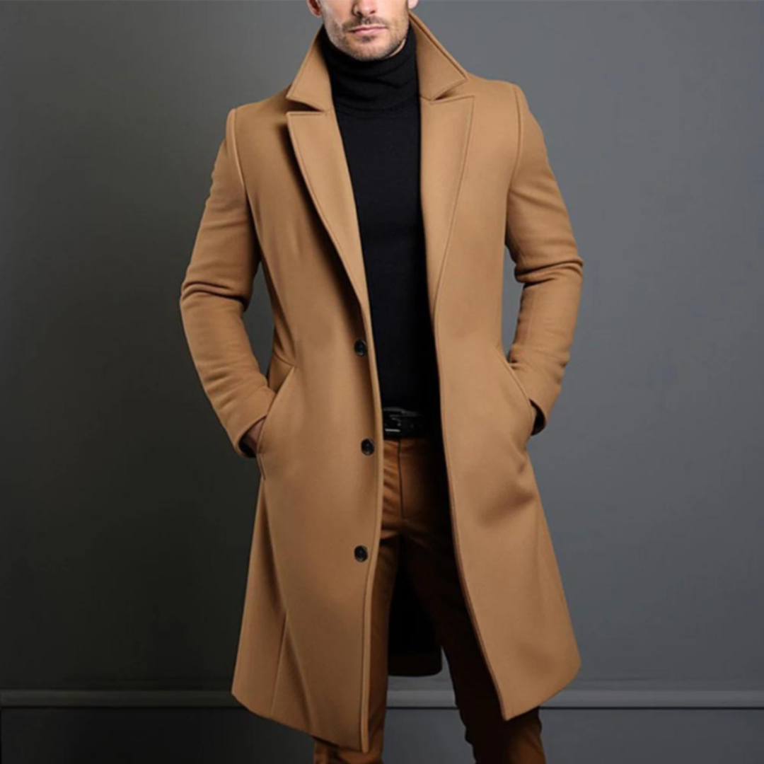 WW | Long Urban Coat For Men
