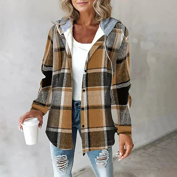 WW | Plaid Hooded Jacket