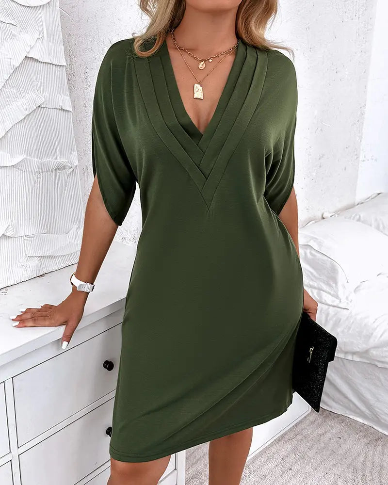 WW | Women's V-Neck Dress