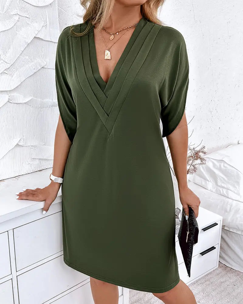 WW | Women's V-Neck Dress