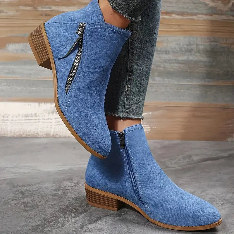 WW | Stylische Vegan Leder Stiefeletten