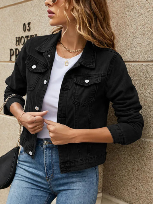 WW | Kurze Casual-Jeansjacke