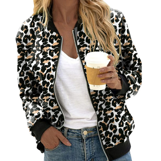 WW | Leoparden Bomberjacke