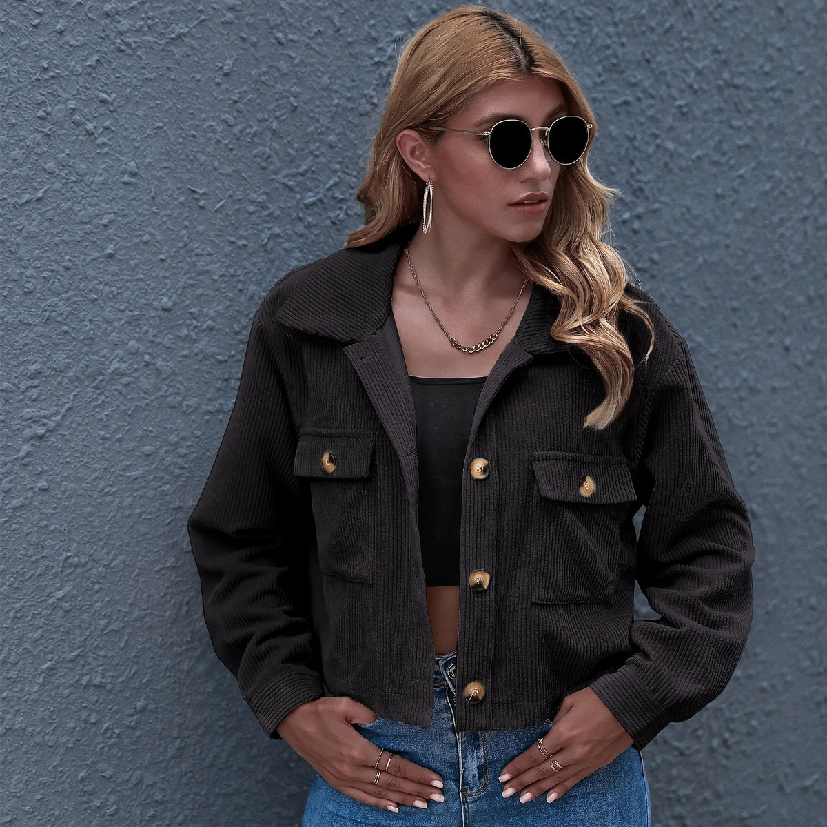WW | Modische Cordjacke