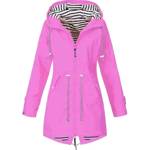 WW | Short women's rain coat