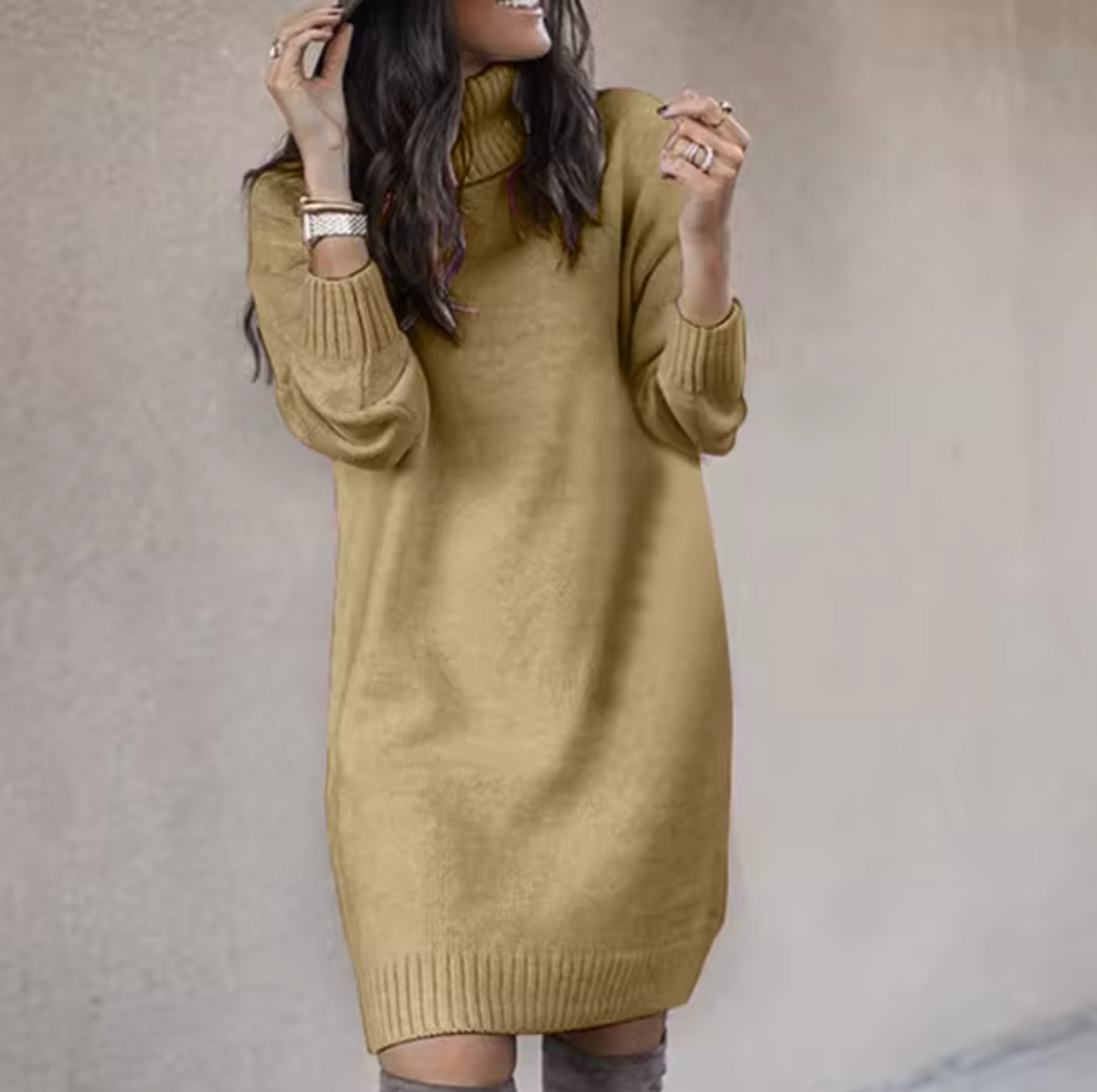 WW | Loose Sweater Dress
