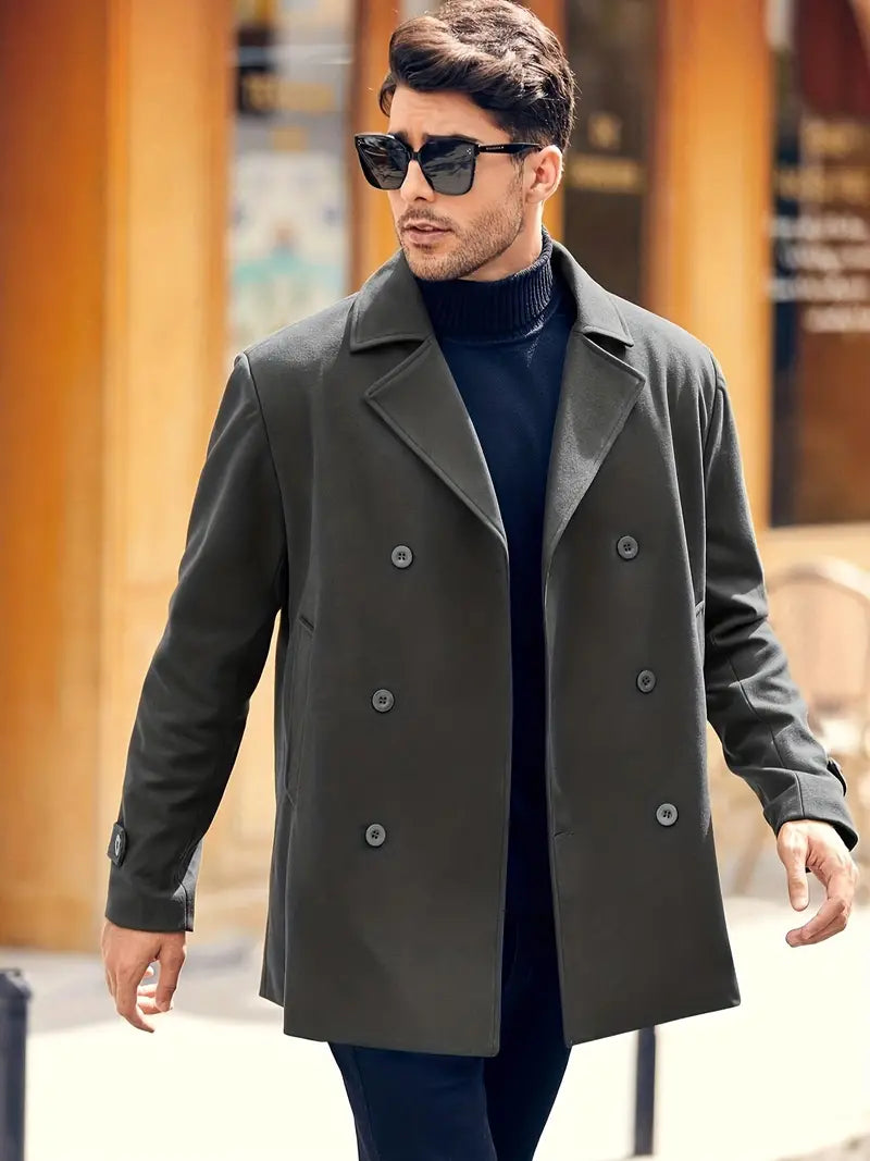 WW | luxuriöser Trenchcoat für Männer