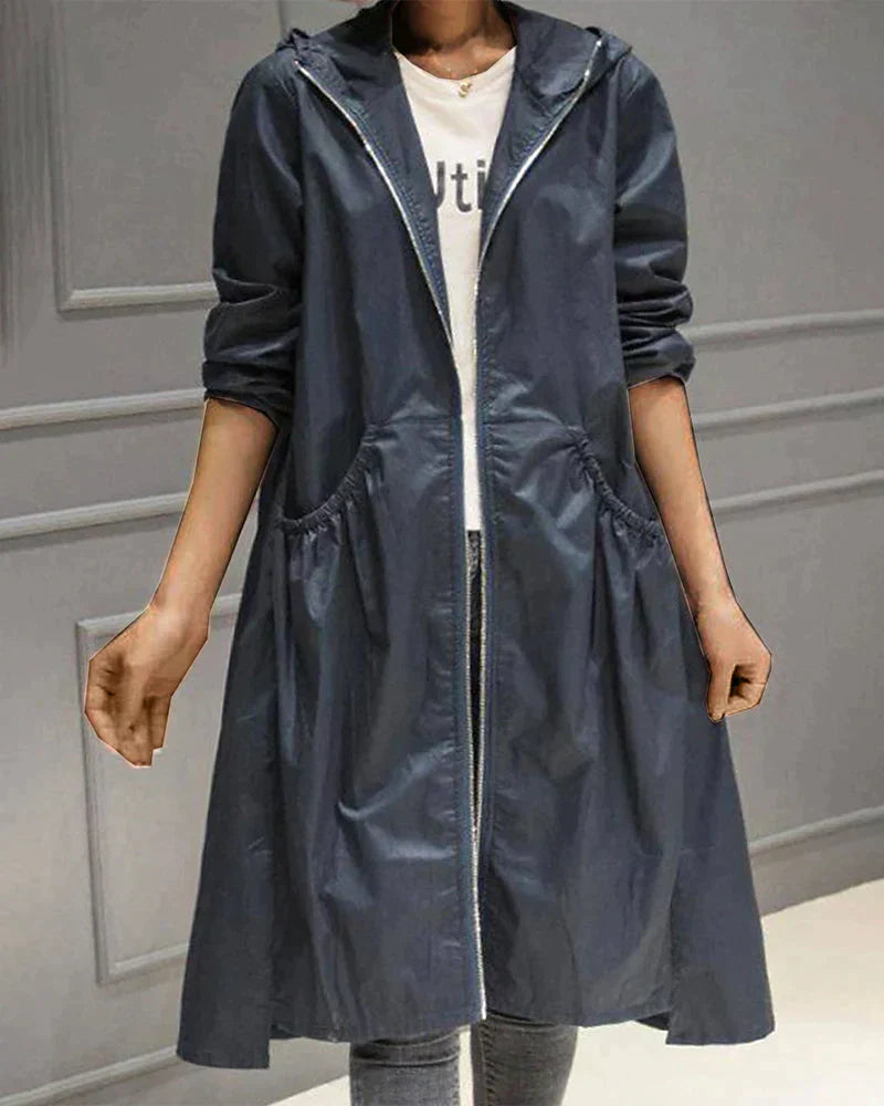 WW | Casual Women's Jacket with Zipper and Pockets