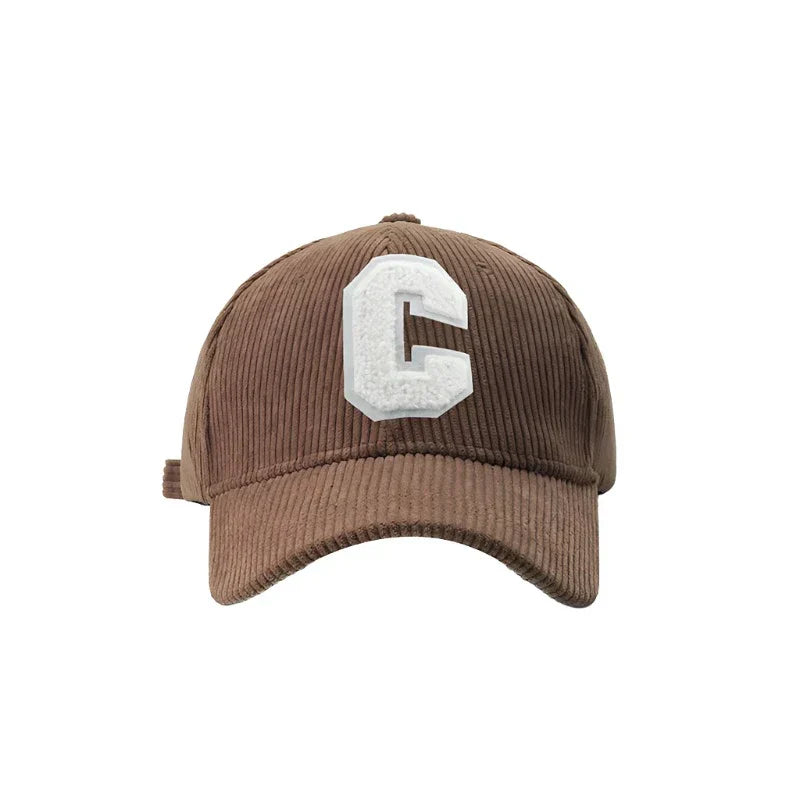 WW Baseballkappe – Klassisch – Damen-Mütze Mit Buchstabe C