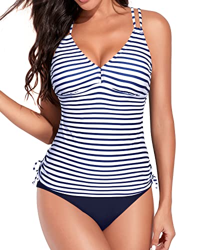 WW | Adjustable Crisscross Straps Tankini Swimsuits