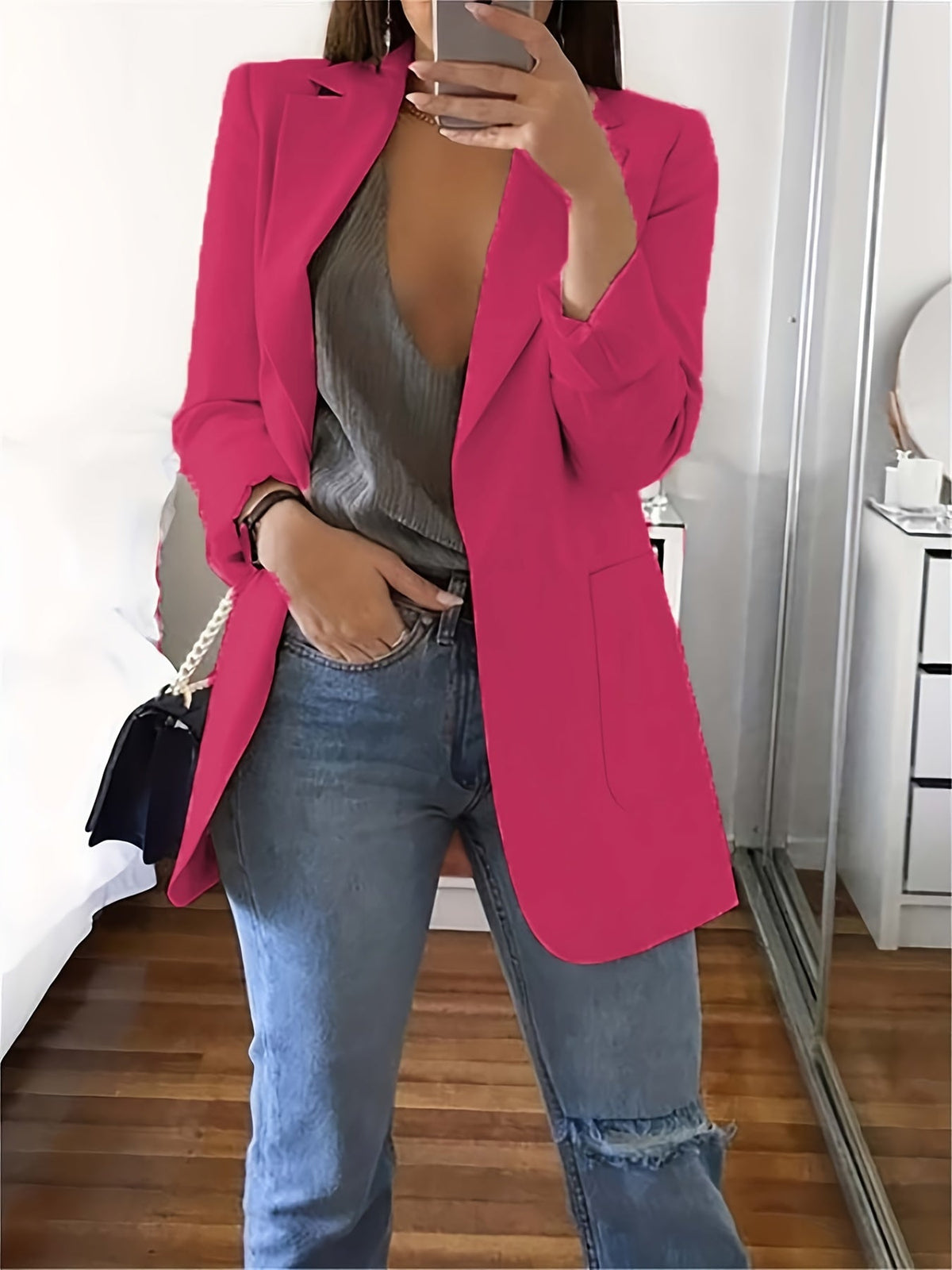 WW | Lässiger Blazer in Übergröße