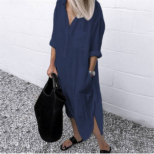 WW | Stilvolle Lange Sommerkleid