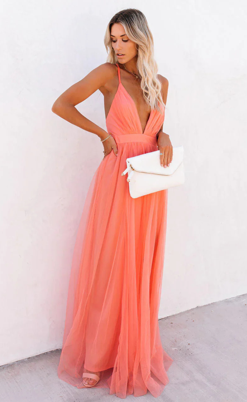 WW | Women's Maxi Dress Petal Dust