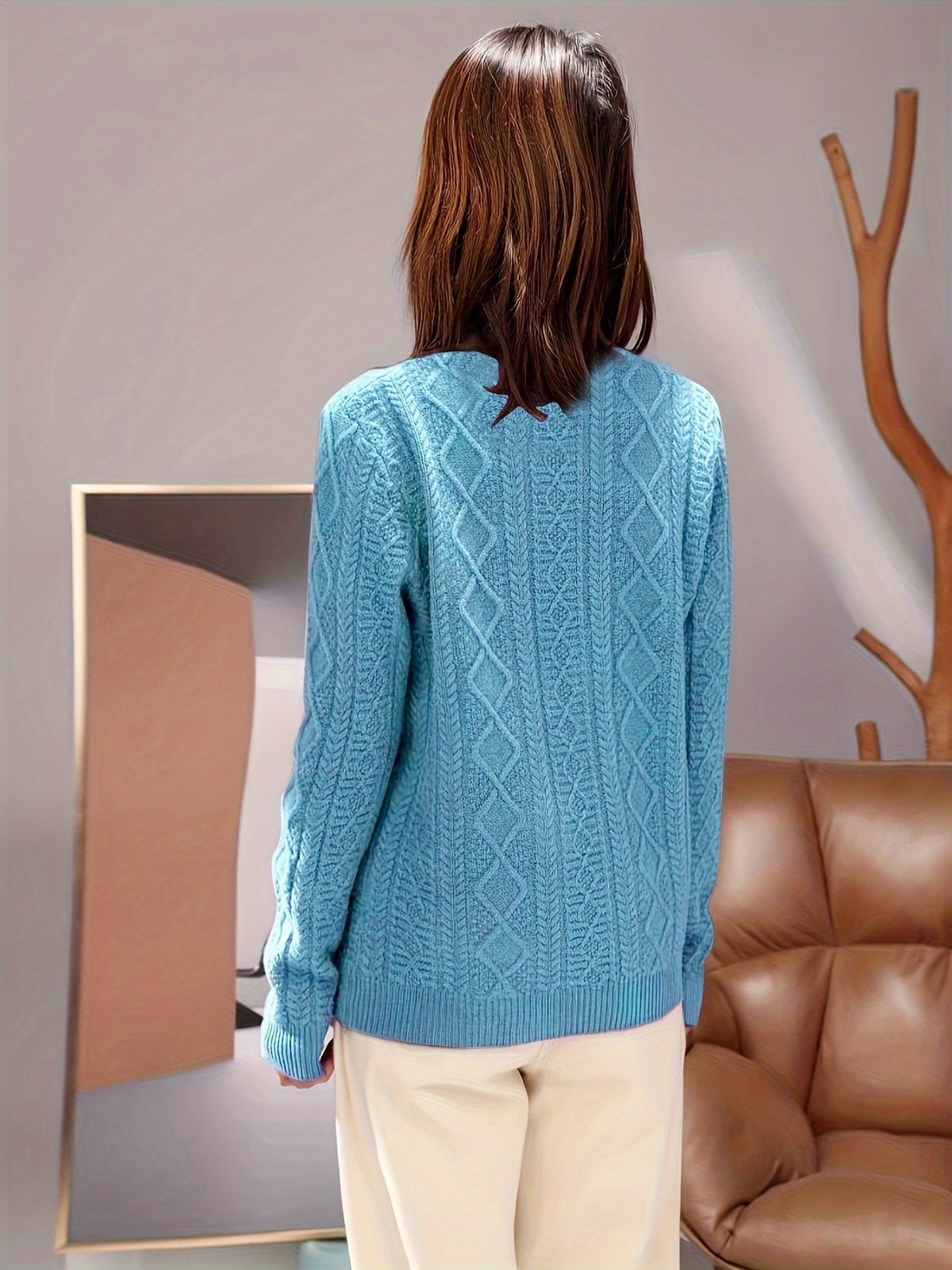 WW | Bequemer Wollpullover aus Strick