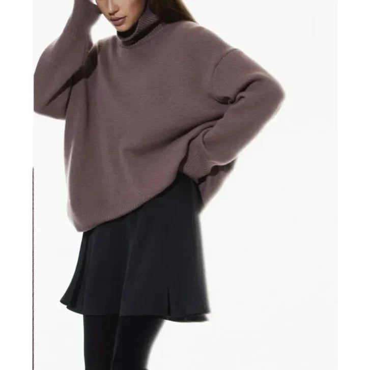 WW | Stilvolle Herbst Klassische Rollkragenpullover für Frauen