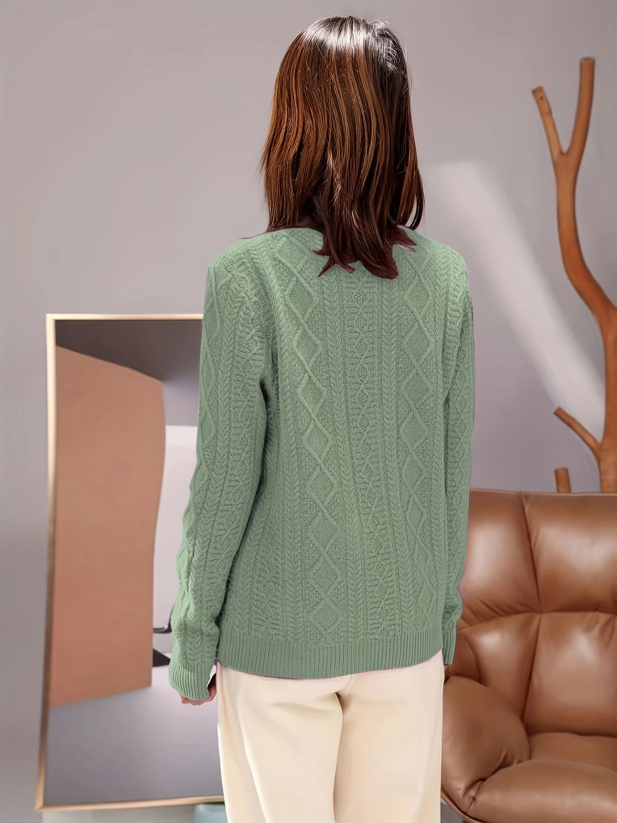 WW | Bequemer Wollpullover aus Strick