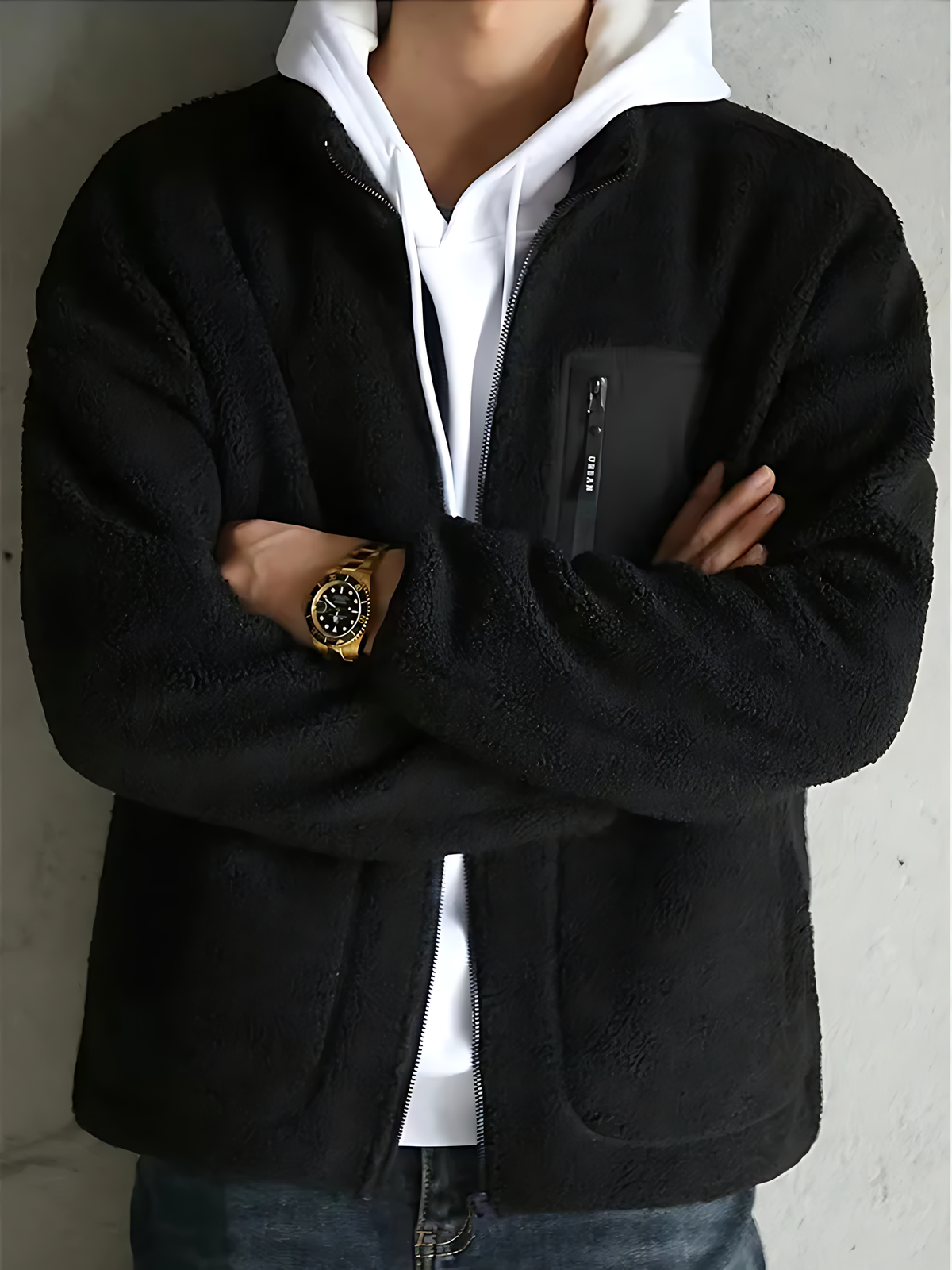 WW | Fleece Lining Men's Winter Jacket