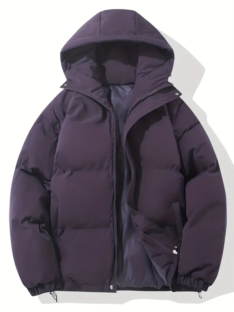 WW | Lässige wattierte Jacke mit Hohem Halsausschnitt für Männer