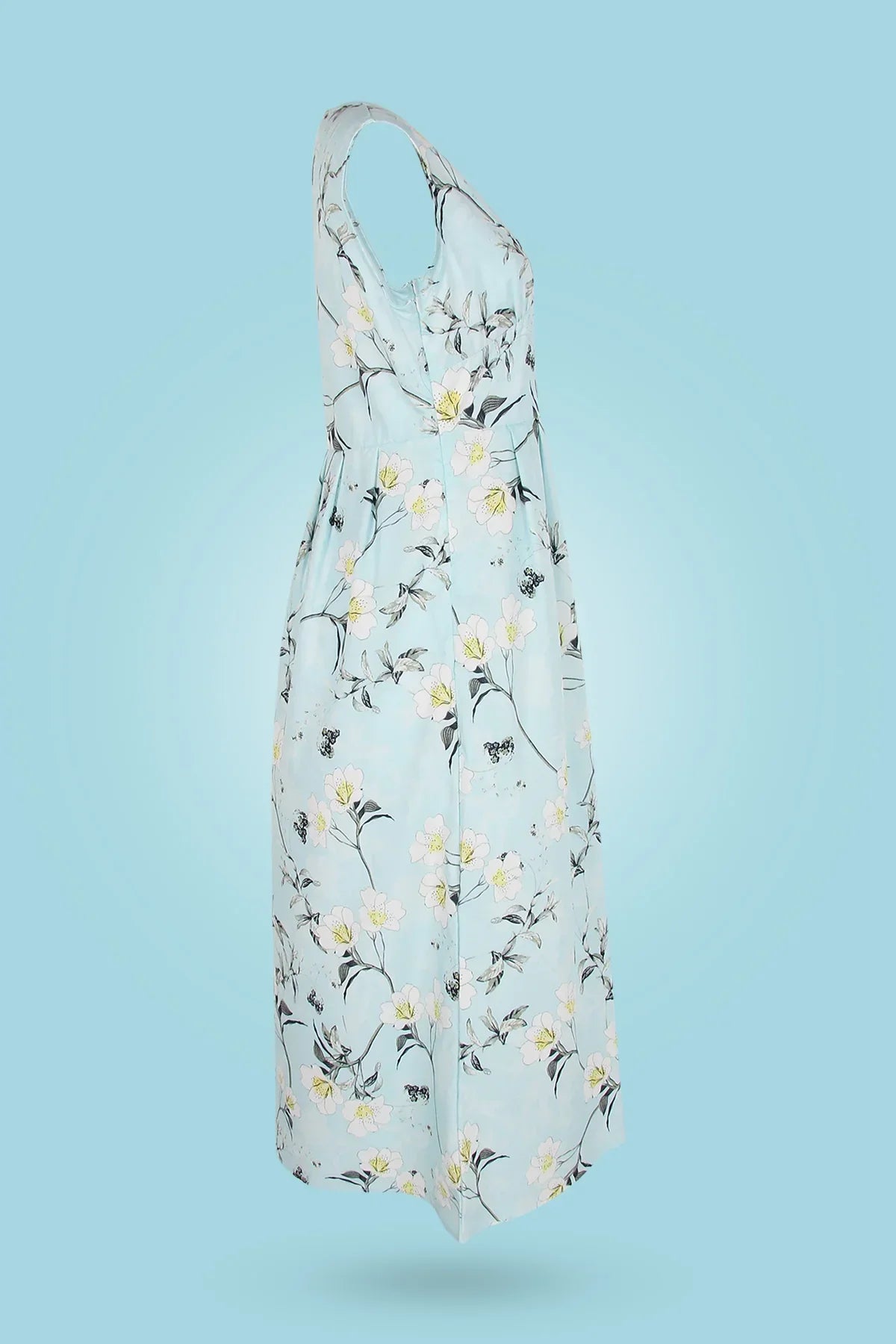 WW | Elegant Maxi Dress with Floral Pattern