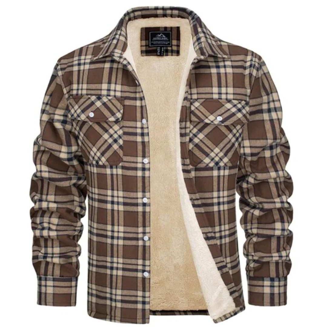 WW | Men's Plaid Short Jacket