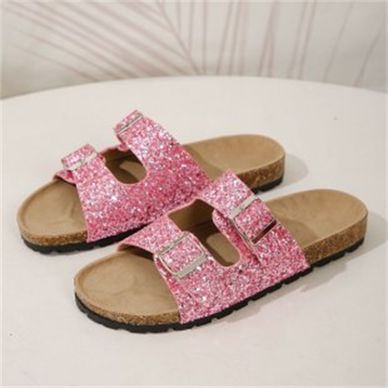 W&W - Glitzersandalen