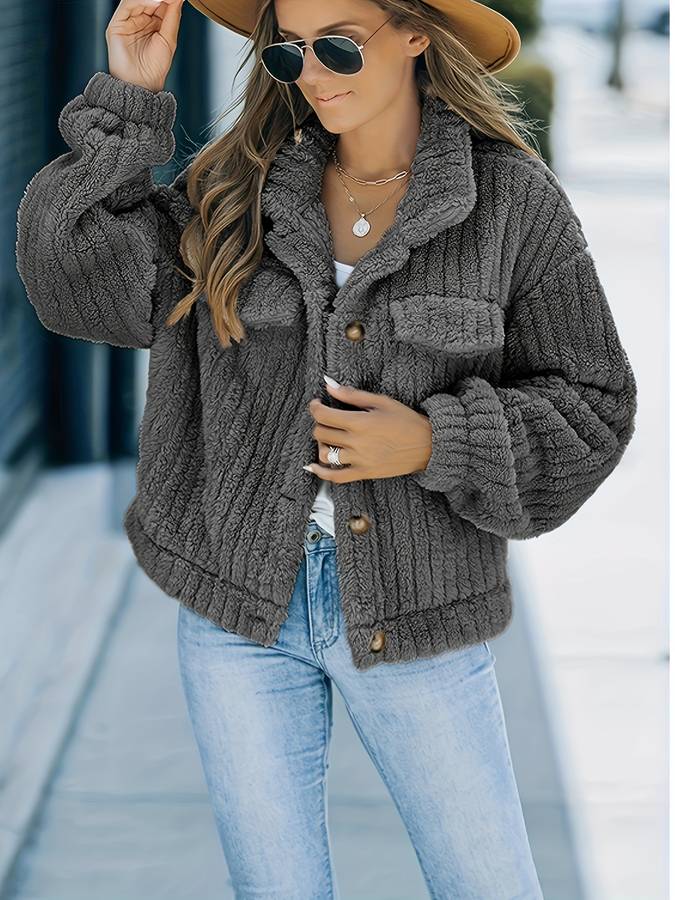 WW | Women's Jacket with Waterfall Collar