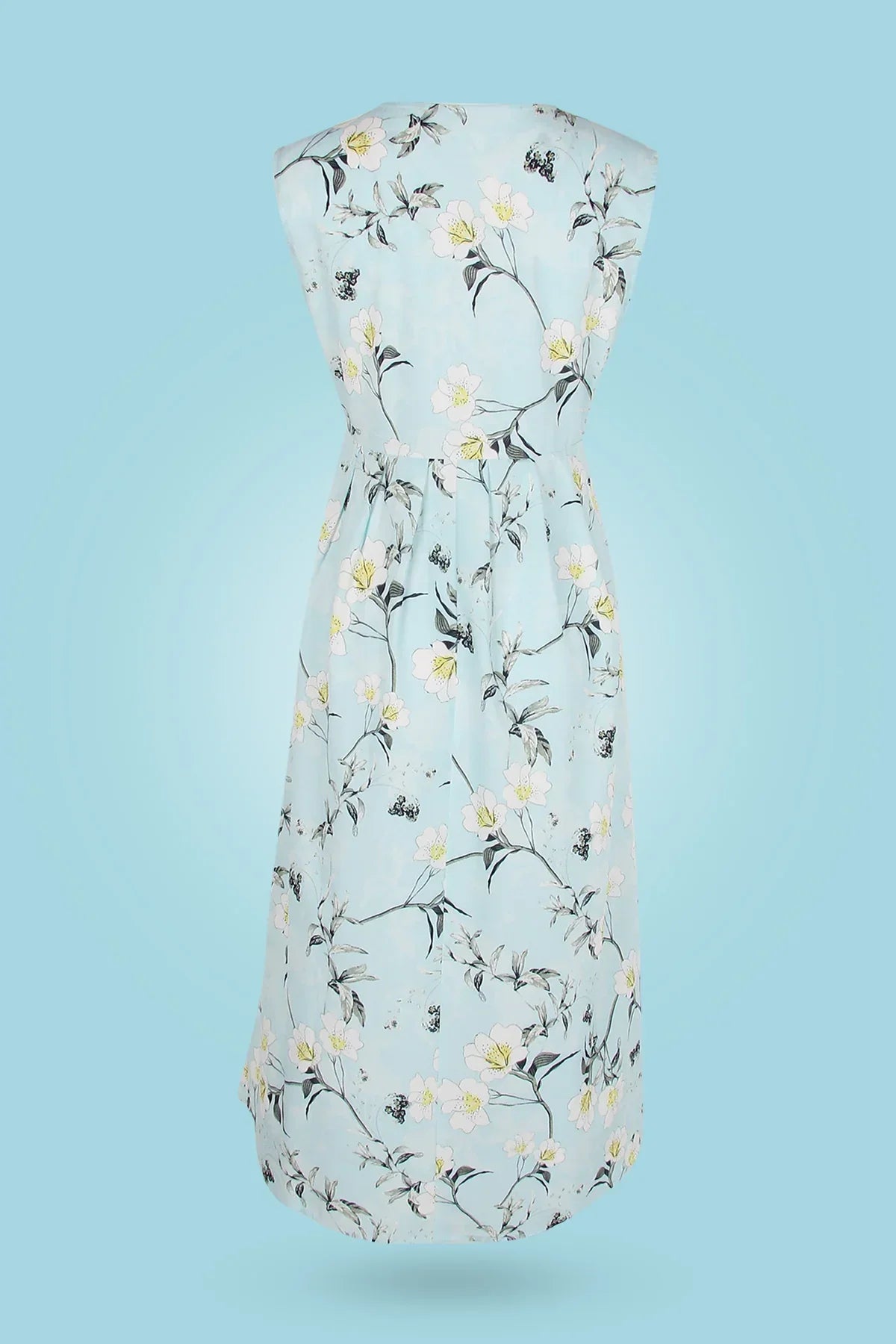 WW | Elegant Maxi Dress with Floral Pattern