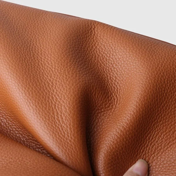 Leather-style shoulder bag