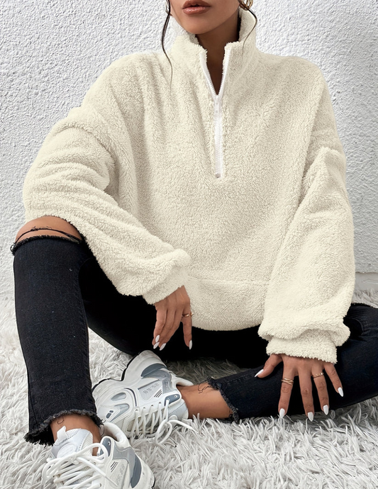 WW - Flauschiger Fleecepullover