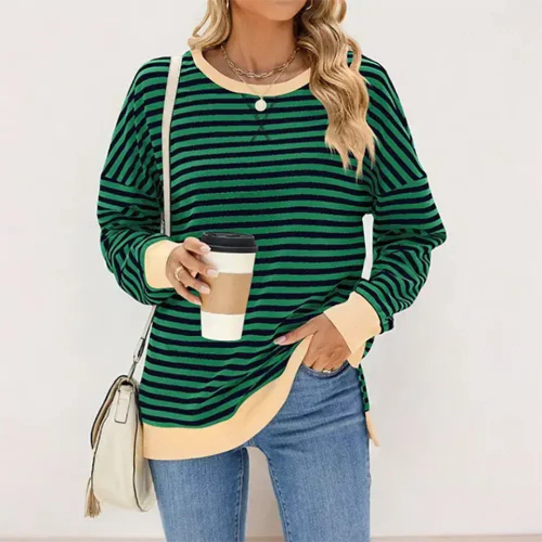 WW | Women's Striped Jersey Coat