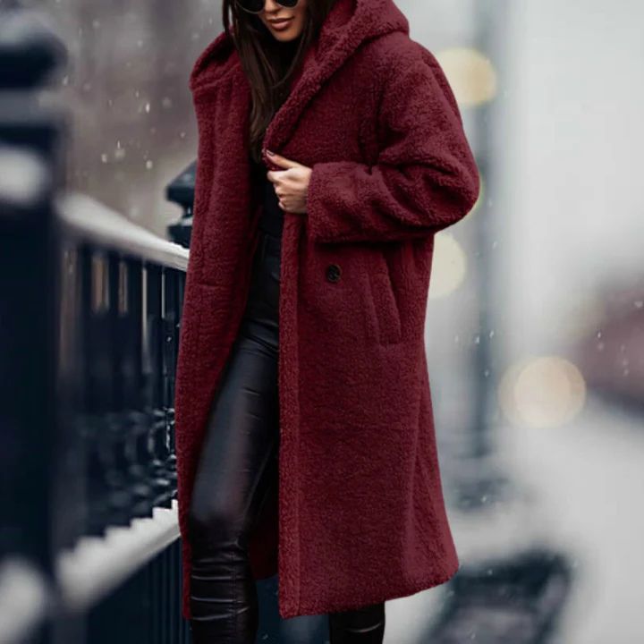 WW | Pretty and elegant hooded jacket