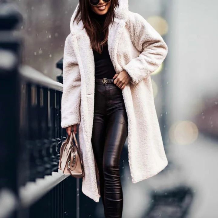 WW | Pretty and elegant hooded jacket
